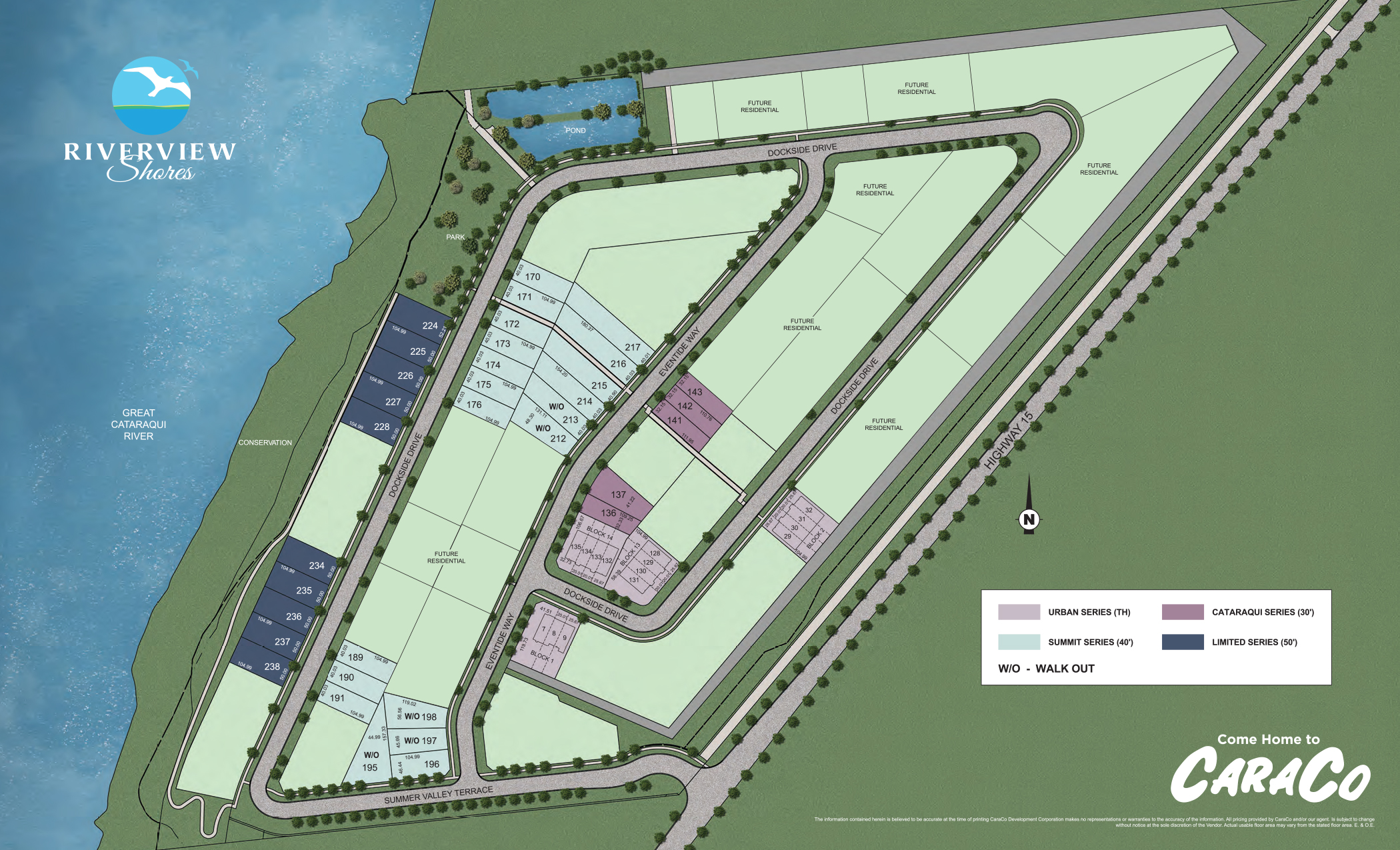 Riverview Shores Map